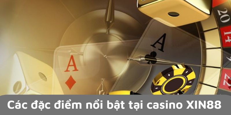 Các đặc điểm nổi bật tại casino 