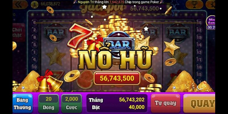 Các slot nổ hũ luôn chờ đón người chơi chinh phục